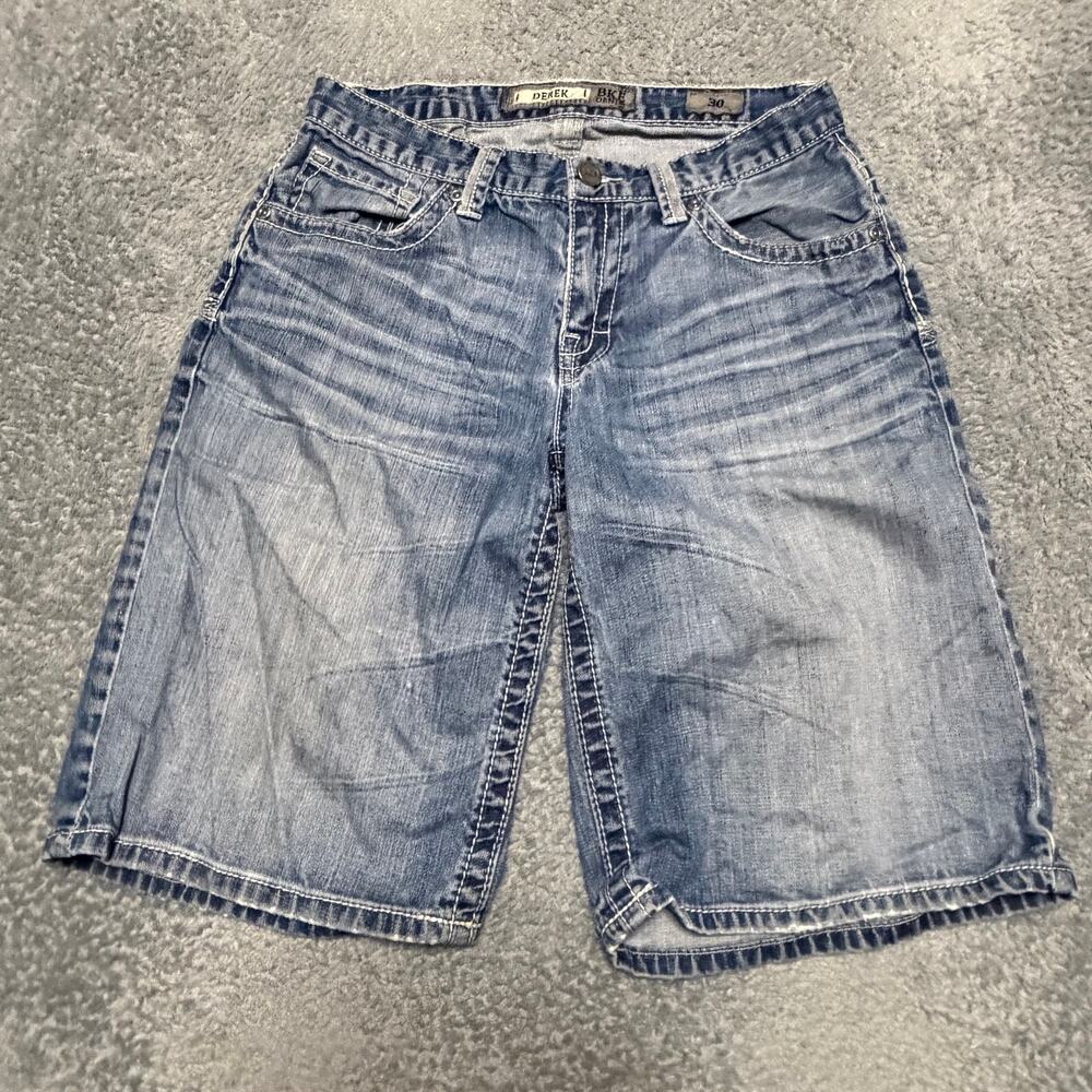 BKE Jean Shorts Jorts Mens 30 (31x11.5) Derek Denim